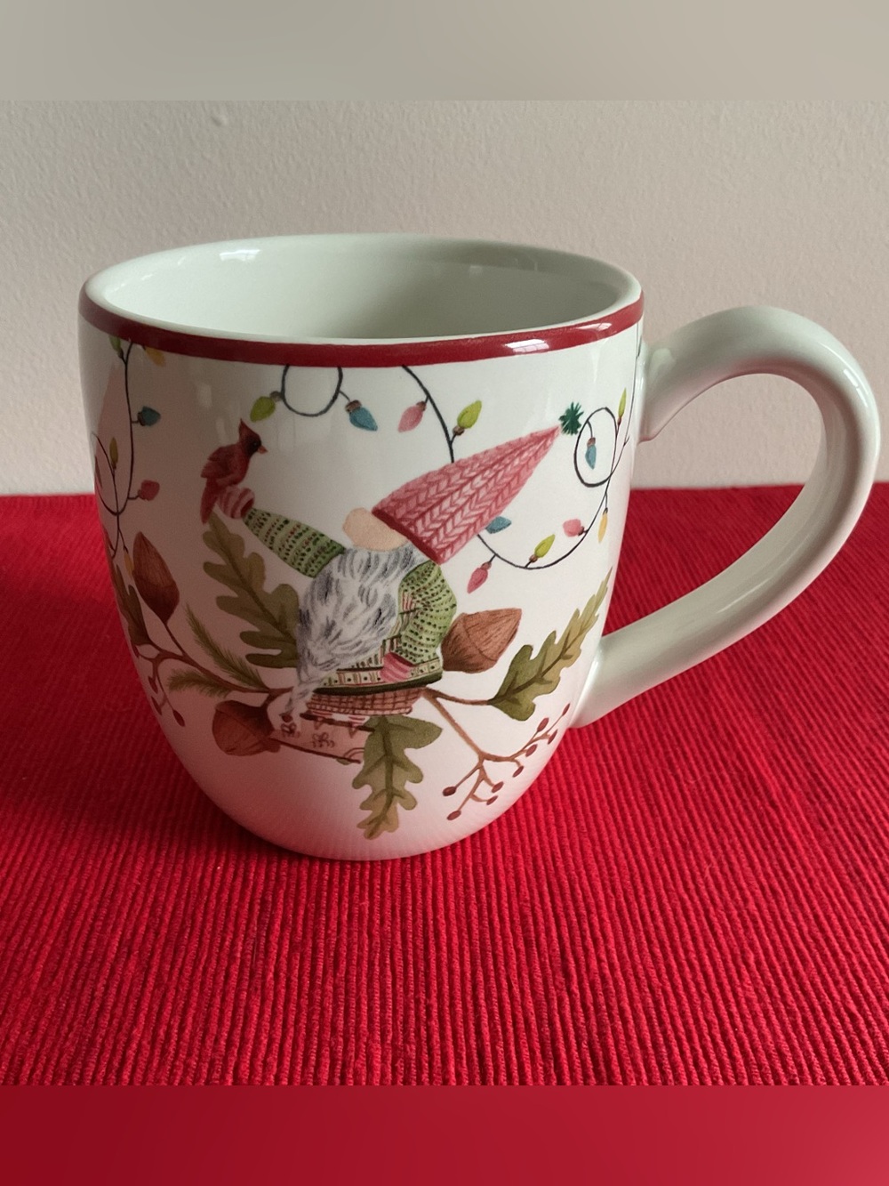 Pottery Barn “Forest Gnome” Mug